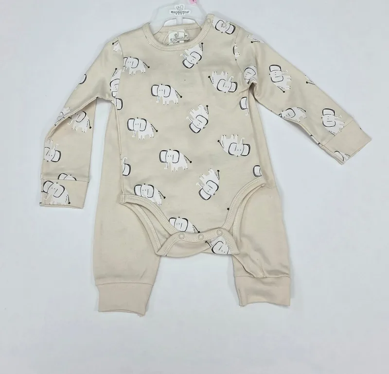 בגד גוף אינטרלוק + מכנס