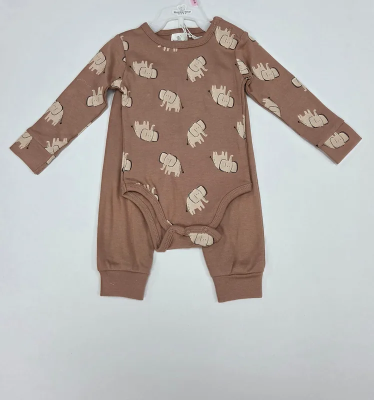 בגד גוף אינטרלוק + מכנס