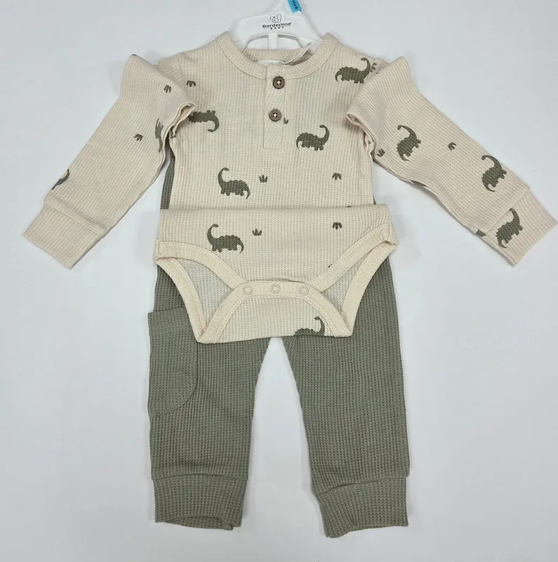 בגד גוף וופל + מכנס