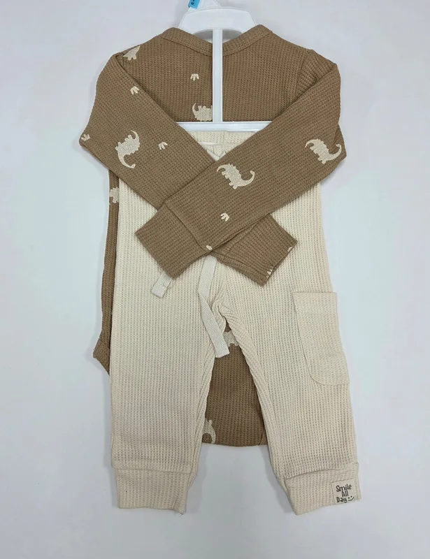 בגד גוף וופל + מכנס