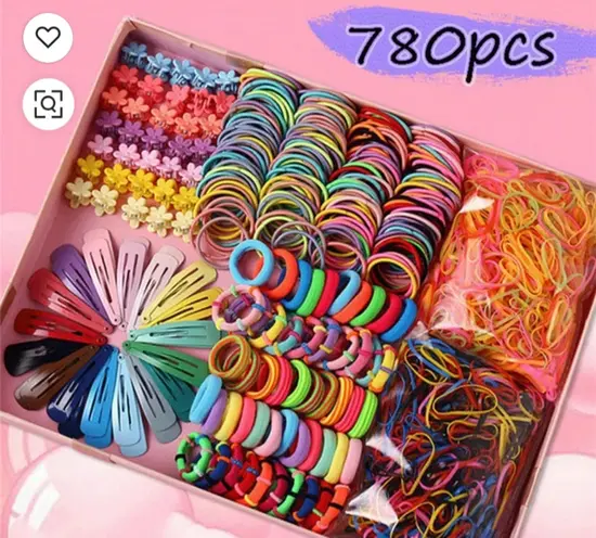 מארז ענק לאביזרי שיער